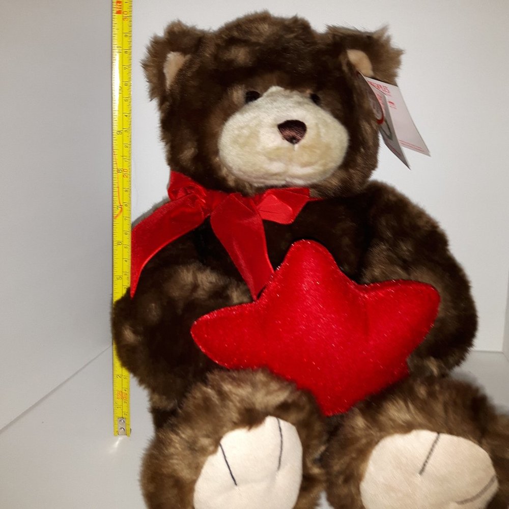 Teddy Bear by Gund and Make a Wish, holding a star